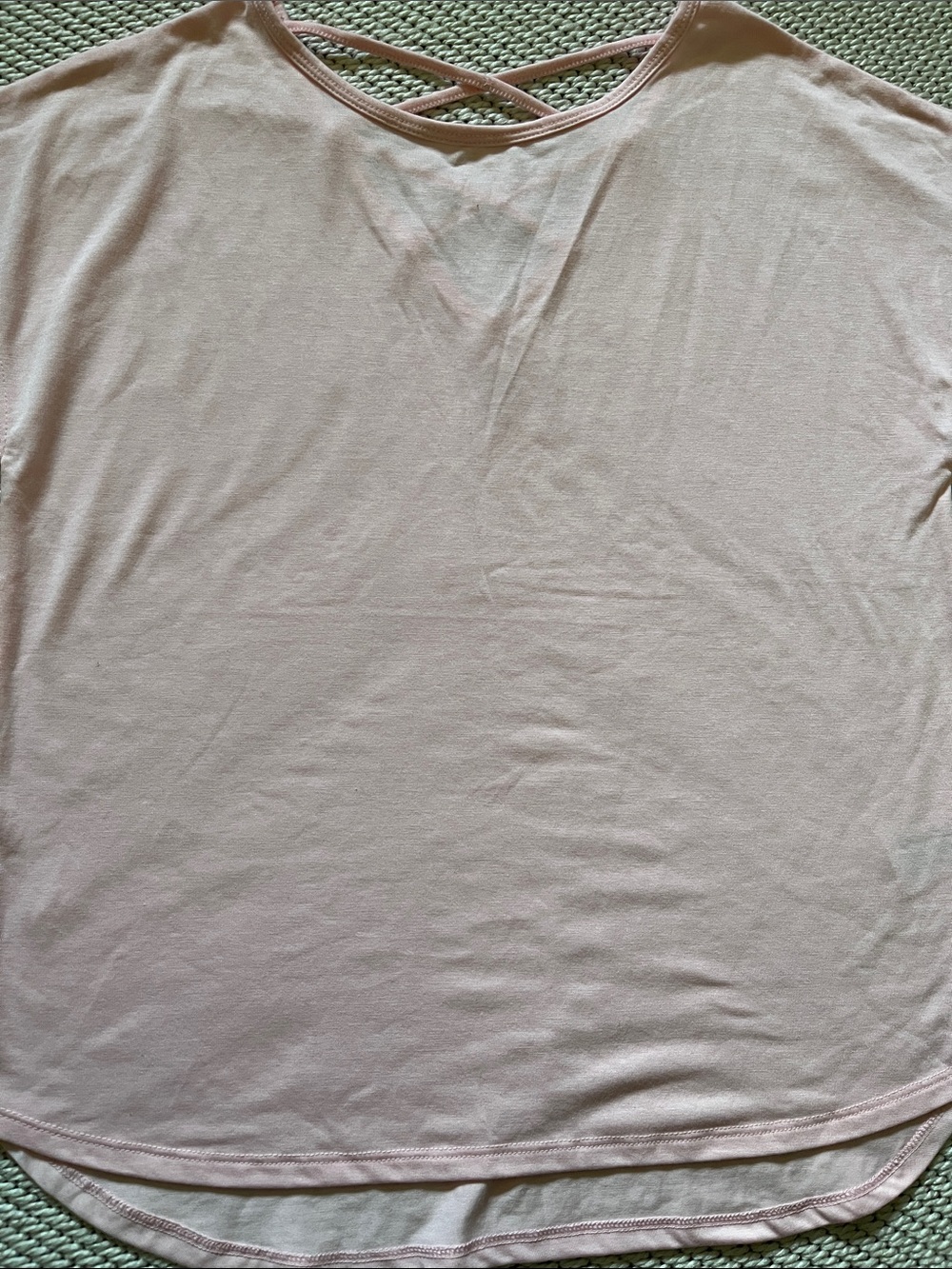 Tee girls new size XXL (18) pink Athletic Works   62%polyester 33% rayon spandex